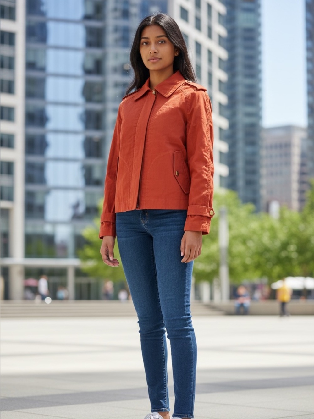 Billy Reid Red/Orange Jacket